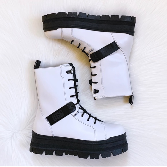 UGG Sheena Platform Combat Lace-Up Boots - Picture 2 of 8